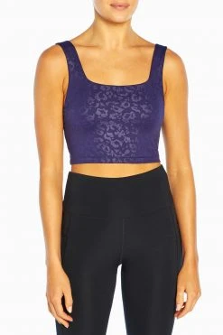 Marika Playful Prints Embossed Lola Long Sports Bra