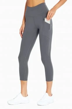 Marika Drew Side Pocket Tummy Control Mid Calf Capri