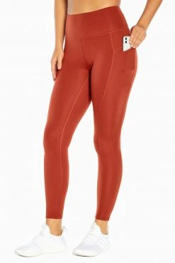 Marika Pocket Shop Wanderer Side Pocket Legging - Playful Prints, Comfort Fit, High-Waisted Yoga Pants 36 Marika Pocket Shop Wanderer Side Pocket Legging