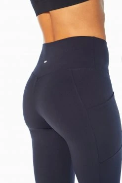 Marika Eclipse Side Pocket Tummy Control Yoga Pant - Plus Size High-Waisted Workout Pants with Pockets 25 Marika Eclipse Side Pocket Tummy Control Yoga Pant