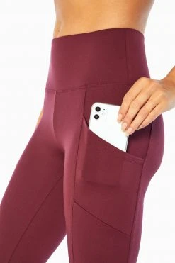 Marika Eclipse Side Pocket Tummy Control Yoga Pant - Plus Size High-Waisted Workout Pants with Pockets 35 Marika Eclipse Side Pocket Tummy Control Yoga Pant