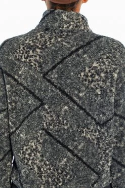 Marika Tyra Cropped Sherpa Pullover