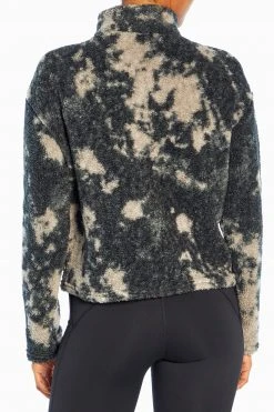 Marika Tyra Cropped Sherpa Pullover