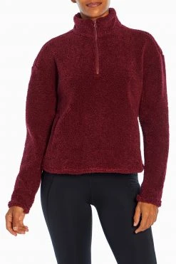 Marika Tops Tammy Sherpa Pullover