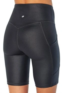 Marika Features Eclipse Side Pocket Shine Bermuda