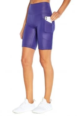 Marika Features Eclipse Side Pocket Shine Bermuda