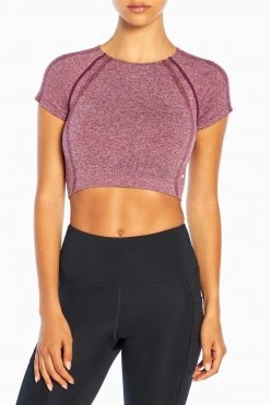 Marika Bestsellers Medley Seamless Short Sleeve Crop Top