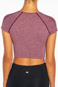 Marika Bestsellers Medley Seamless Short Sleeve Crop Top