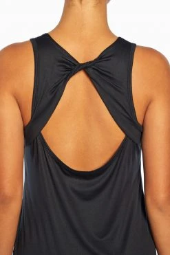 Marika Features Back Twist Tank