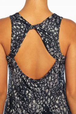 Marika Features Back Twist Tank
