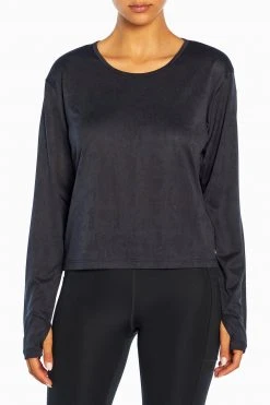 Marika Playful Prints Sonja Long Sleeve Tee - Women's Stylish & Comfortable Top 35 Marika Playful Prints Sonja Long Sleeve Tee