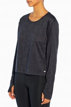 Marika Playful Prints Sonja Long Sleeve Tee - Women's Stylish & Comfortable Top 40 Marika Playful Prints Sonja Long Sleeve Tee