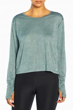 Marika Playful Prints Sonja Long Sleeve Tee - Women's Stylish & Comfortable Top 28 Marika Playful Prints Sonja Long Sleeve Tee