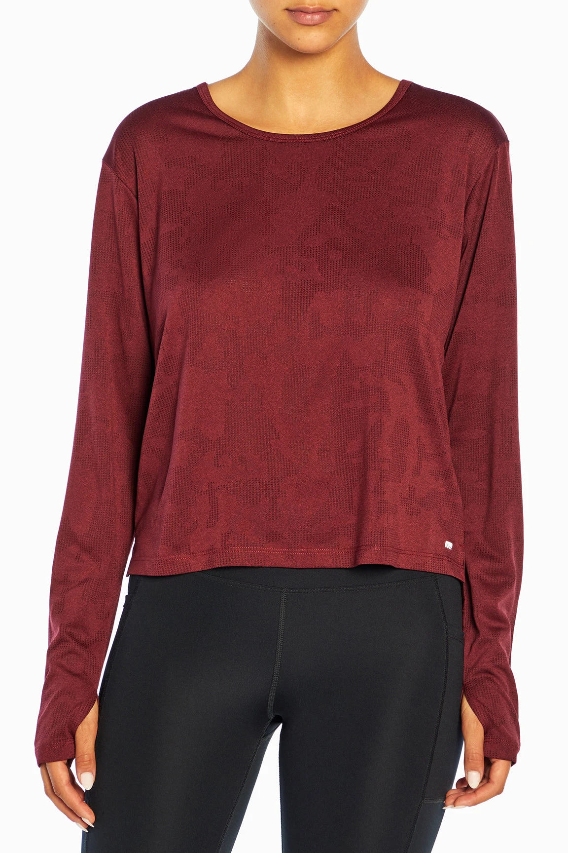 Marika Playful Prints Sonja Long Sleeve Tee - Women's Stylish & Comfortable Top 1 Marika Playful Prints Sonja Long Sleeve Tee