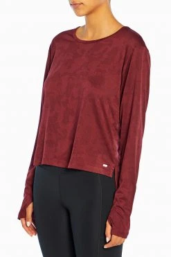 Marika Playful Prints Sonja Long Sleeve Tee - Women's Stylish & Comfortable Top 25 Marika Playful Prints Sonja Long Sleeve Tee