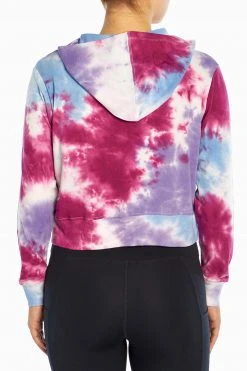 Marika Playful Prints Spectrum Cropped Hoodie - Stylish & Comfortable Women's Hoodie 25 Marika Playful Prints Spectrum Cropped Hoodie