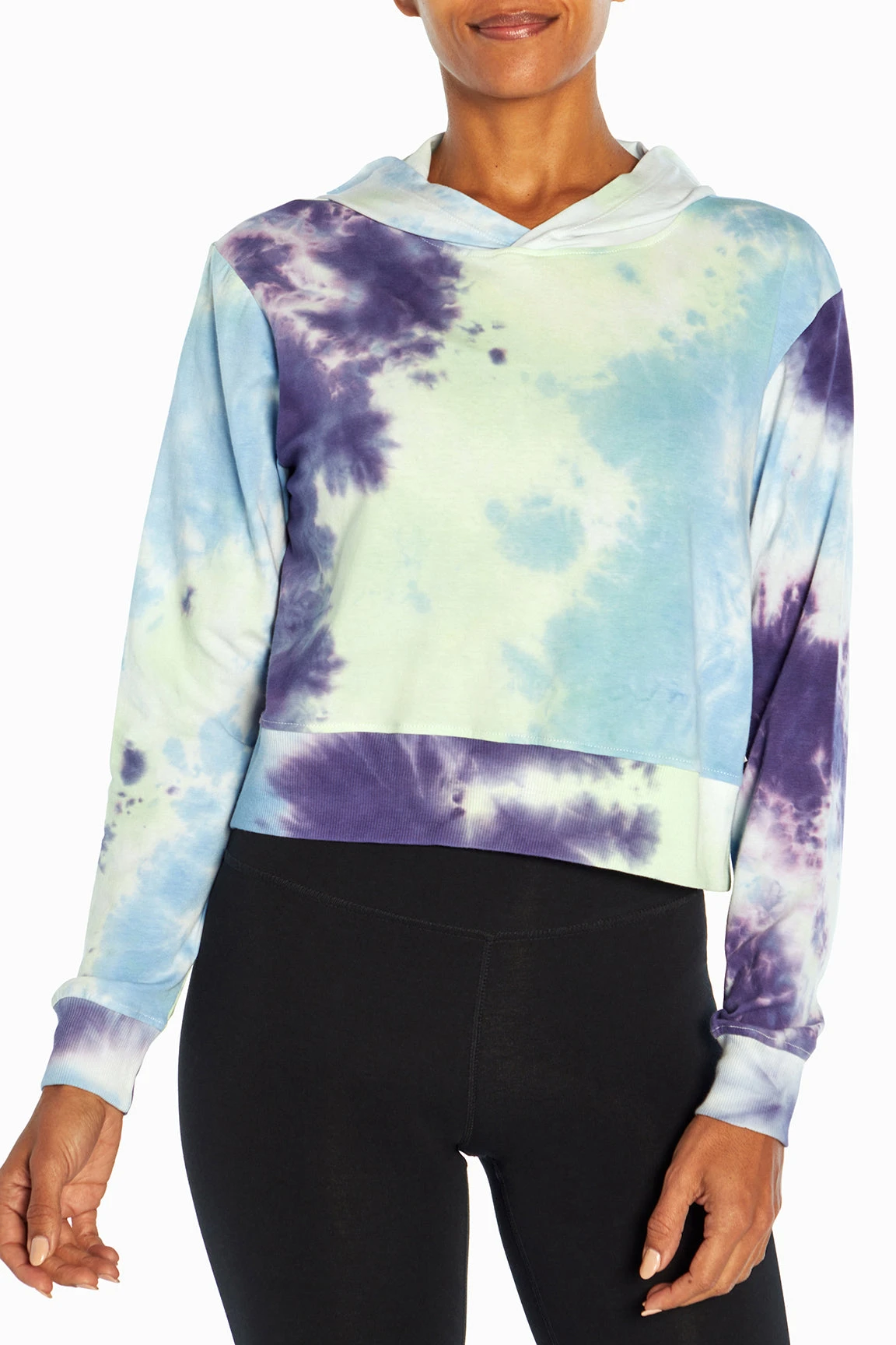 Marika Playful Prints Spectrum Cropped Hoodie - Stylish & Comfortable Women's Hoodie 14 Marika Playful Prints Spectrum Cropped Hoodie