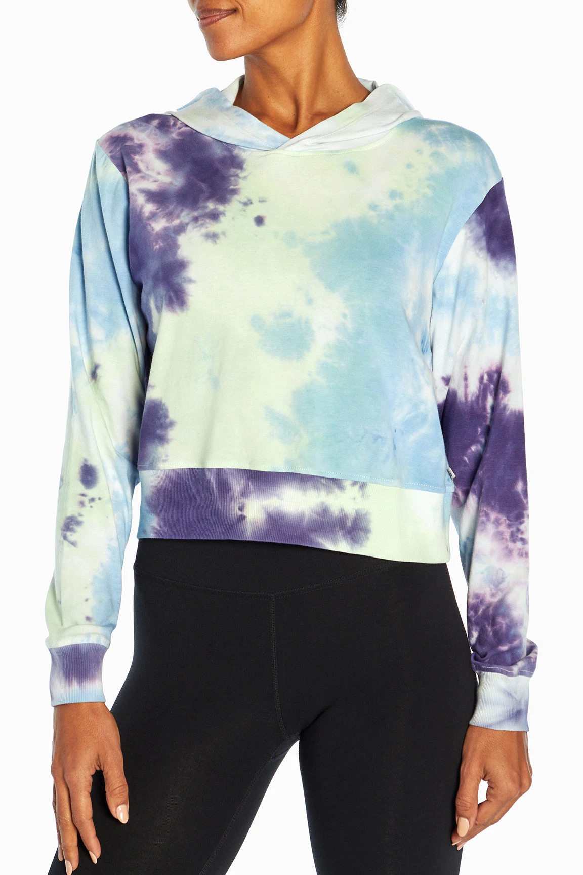 Marika Playful Prints Spectrum Cropped Hoodie - Stylish & Comfortable Women's Hoodie 12 Marika Playful Prints Spectrum Cropped Hoodie