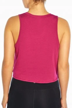 Marika Spectrum Cropped Tank Playful Prints