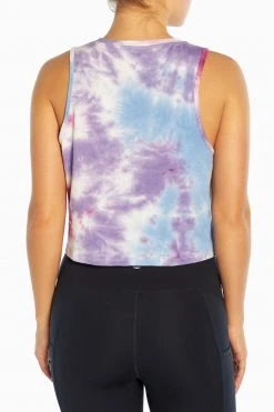 Marika Spectrum Cropped Tank Playful Prints
