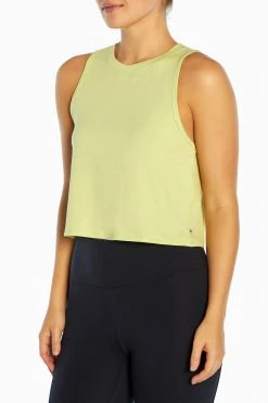 Marika Spectrum Cropped Tank Playful Prints