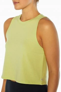 Marika Spectrum Cropped Tank Playful Prints