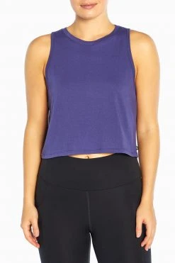 Marika Spectrum Cropped Tank Playful Prints