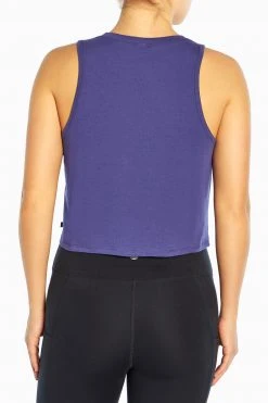 Marika Spectrum Cropped Tank Playful Prints