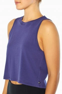 Marika Spectrum Cropped Tank Playful Prints