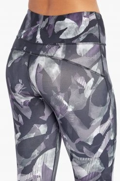 Marika Sport Line Geo Printed Capri Legging - Viola | Stylish & Comfortable Women's Capris 10 Marika Sport Line Geo Printed Capri Legging - Viola