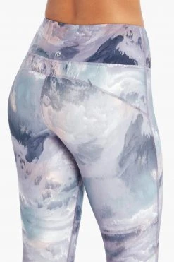 Marika Sport Stormy Sky Printed Capri Legging - Purple Ash | Playful Print Capris for Women 10 Marika Sport Stormy Sky Printed Capri Legging - Purple Ash